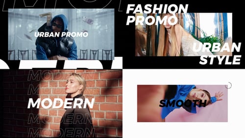 Dynamic Urban Intro with Bold Animated Typography