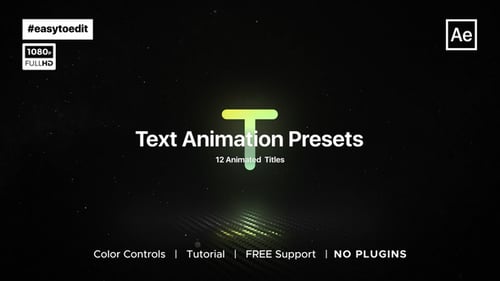 Essential Text Animation Presets