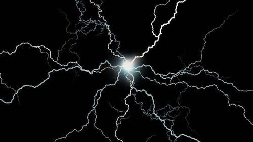 Dynamic Electrical Discharge Loop Background