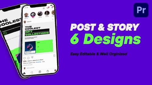 NFT Promotion Instagram Mogrt 130