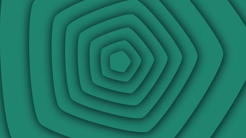 rotation blue shapes background