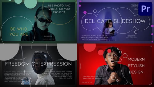 Delicate Slideshow for Premiere Pro
