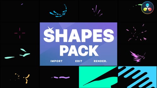 Shapes Pack | DaVinci Resolve