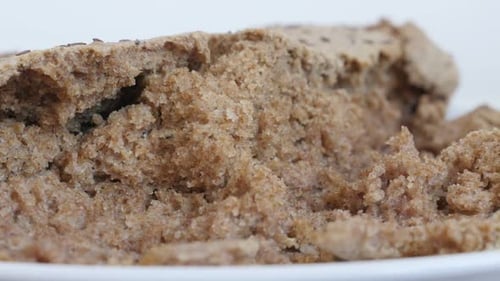 Macro Shot of Delicious Fresh Baked Bread