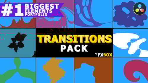 Dynamic Hand Drawn Liquid Motion Graphic Transitions