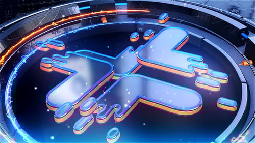 Neon Logo Sport Energic Modern