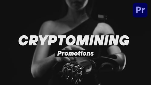 Promoción de Instagram de criptominería Mogrt