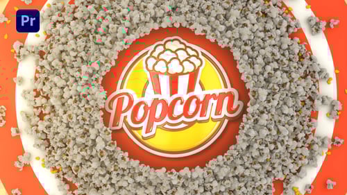 Popcorn Logo Reveal | Premiere Version