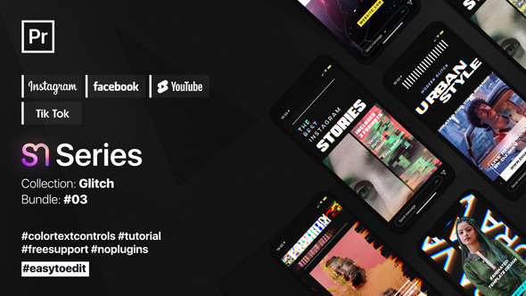 Cover for Instagram Stories | Glitch