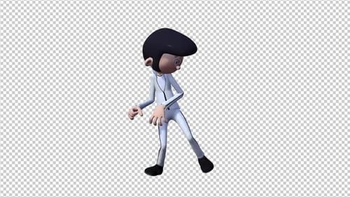 Elvis Cartoon-Tanz