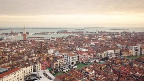 Aerial View of Venice