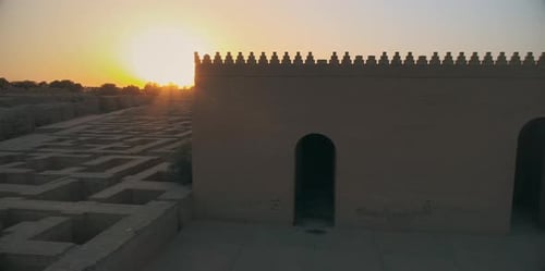Babylon - Iraq Hilla Governorate, the ancient city of Babylon