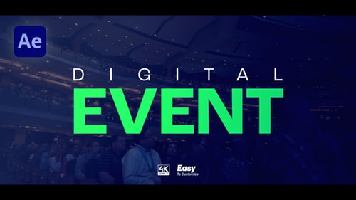 Modern Corporate Event Promo with Dynamic Text Animations