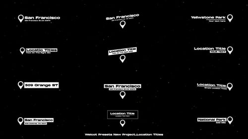 Location Titles| After Effects