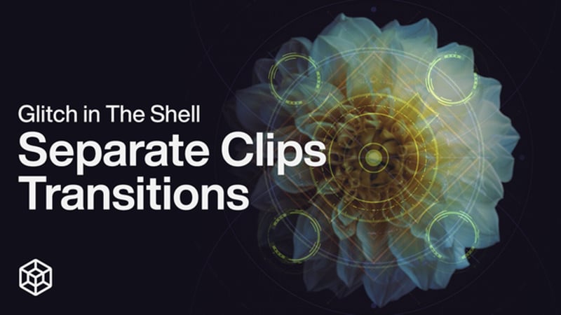 Glitch In The Shell - Separate Clips Transitions, Elements ft ...