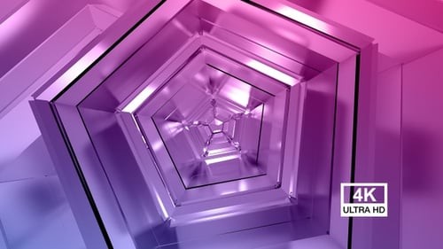 Polygonaler bunter Hintergrund 4K
