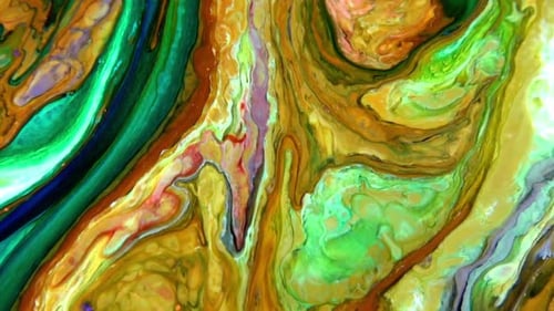 Abstract Swirling Patterns with Vibrant Colors