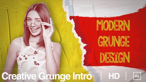 Modernes Grunge-Intro