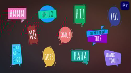 Dynamic Hand-Drawn Speech Bubbles for Communication