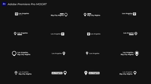 Títulos de puntero de ubicación 2 MOGRT