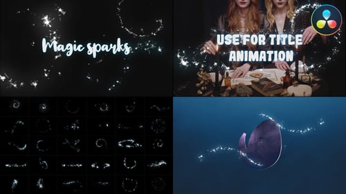 Magic Sparks Pack for DaVinci Resolve