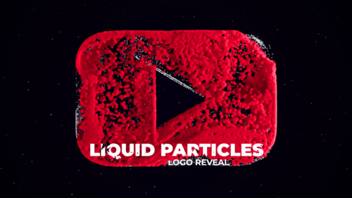 Youtube Liquid Particles Logo