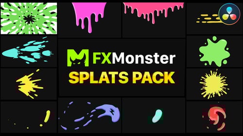 Splats Pack | DaVinci Resolve
