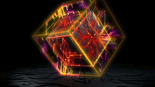 Digital Cube Logo Reveal
