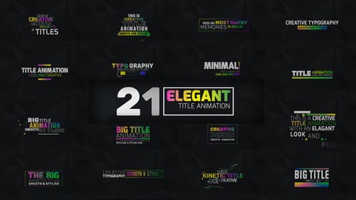 21 Elegant Titles