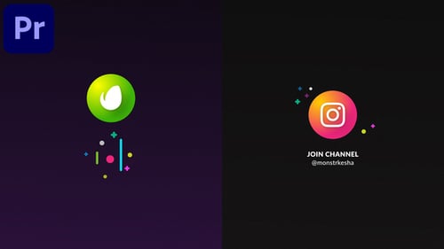 Gradient Logo Reveal with Particle Effects