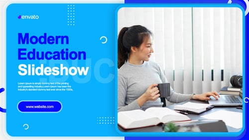 Modern Animated Education Slideshow Presentation