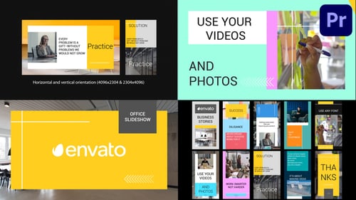 Office Scenes | Premiere Pro MOGRT