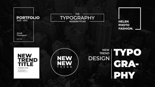 Modern Titles | Final Cut Pro