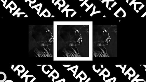 Dark Typography Opener