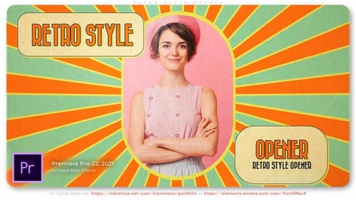 Retro Style Opener