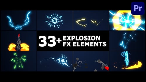 Flash FX Elements Pack | Premiere Pro MOGRT