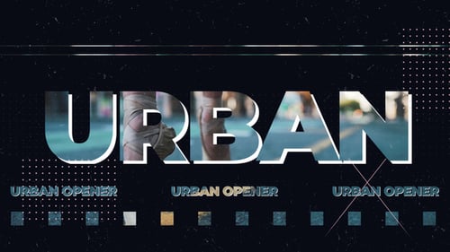 Dynamic Glitch Opener for Urban Street Promos