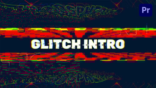 Glitch Intro | Mogrt