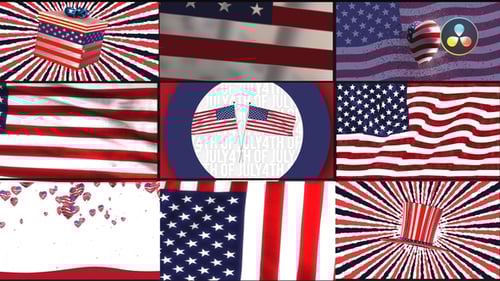 4th of July Transitions Pack