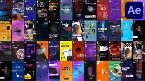 Cyberpunk Instagram Stories