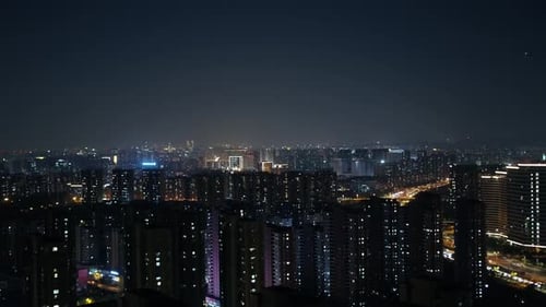 Panoramic city skyline