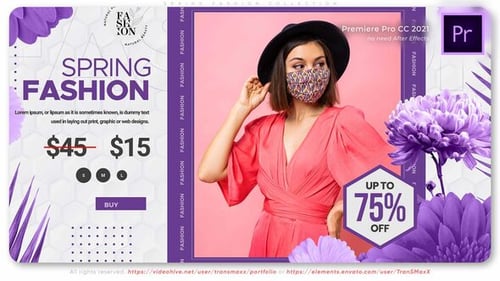 Colleción de moda de primavera