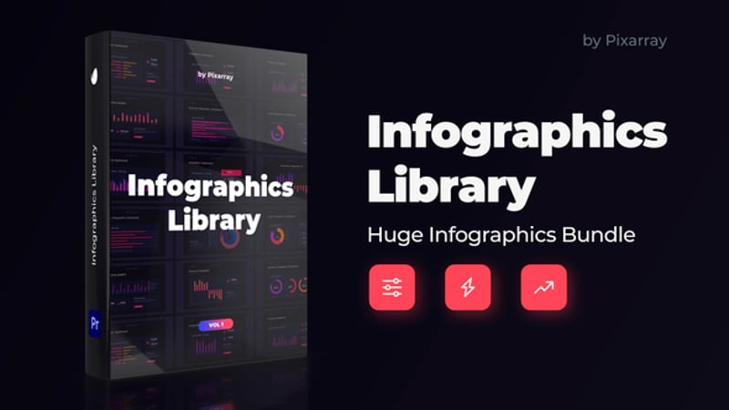 Infographics Promo Premiere Pro, Infographics ft. billboard & chart ...