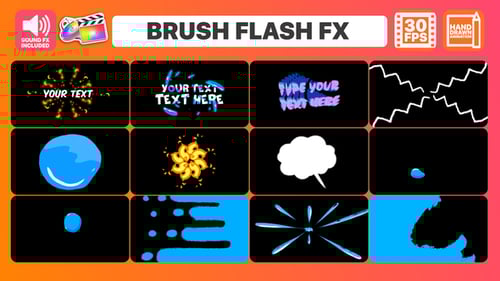 Pinsel Flash FX für FCPX