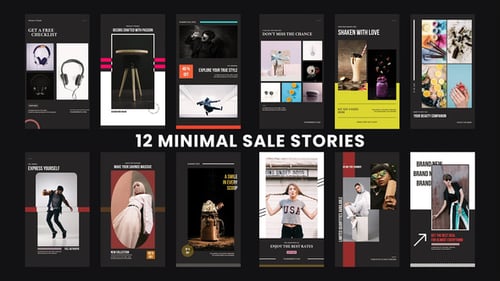 Minimal Sale Stories