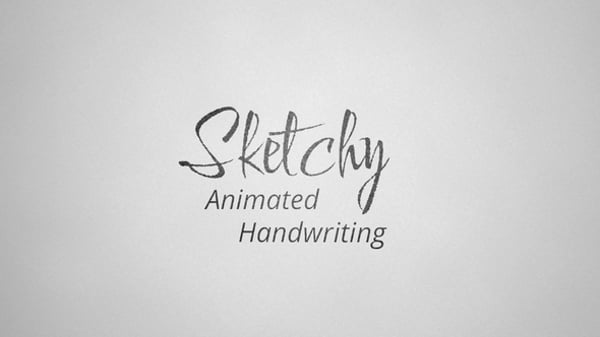 Animated Typeface, Titles ft. writing animation & animated - Envato