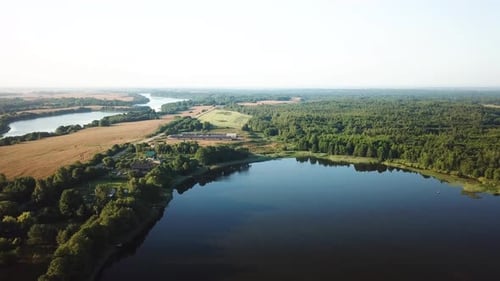 Beautiful Landscape Of Lake Biklozha 03