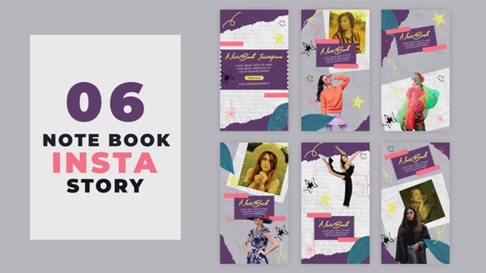 1,469 After Effects Notebook Templates - Editable Video Templates - Envato