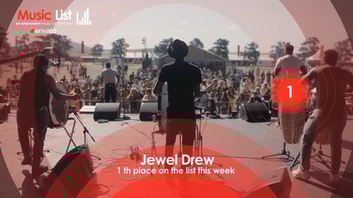 Dynamic Music Top List Countdown Animation