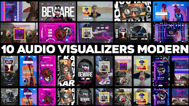 Audio and Podcast Visualizer, Elements ft. podcast audio visualizer ...